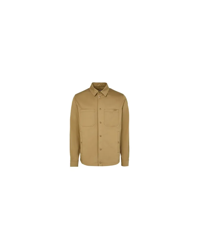 Moncler Lange Daunenjacke  Verone Beige