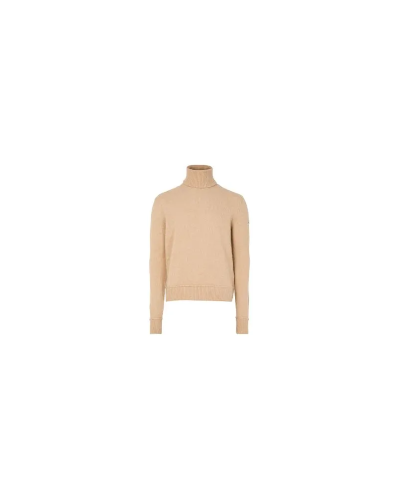 Moncler Lange Daunenjacke  Verone Beige