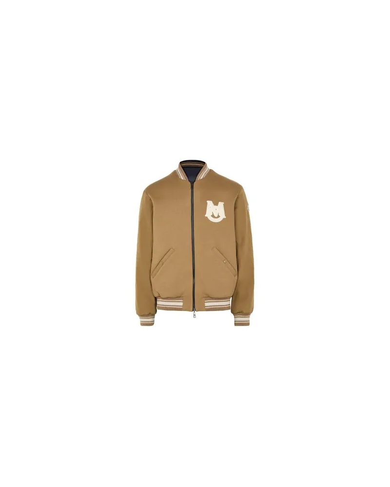 Moncler Lange Daunenjacke  Verone Beige