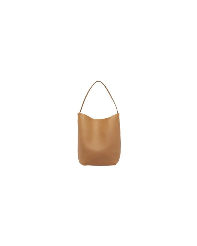 The Row Lederhandtasche Faye Beige
