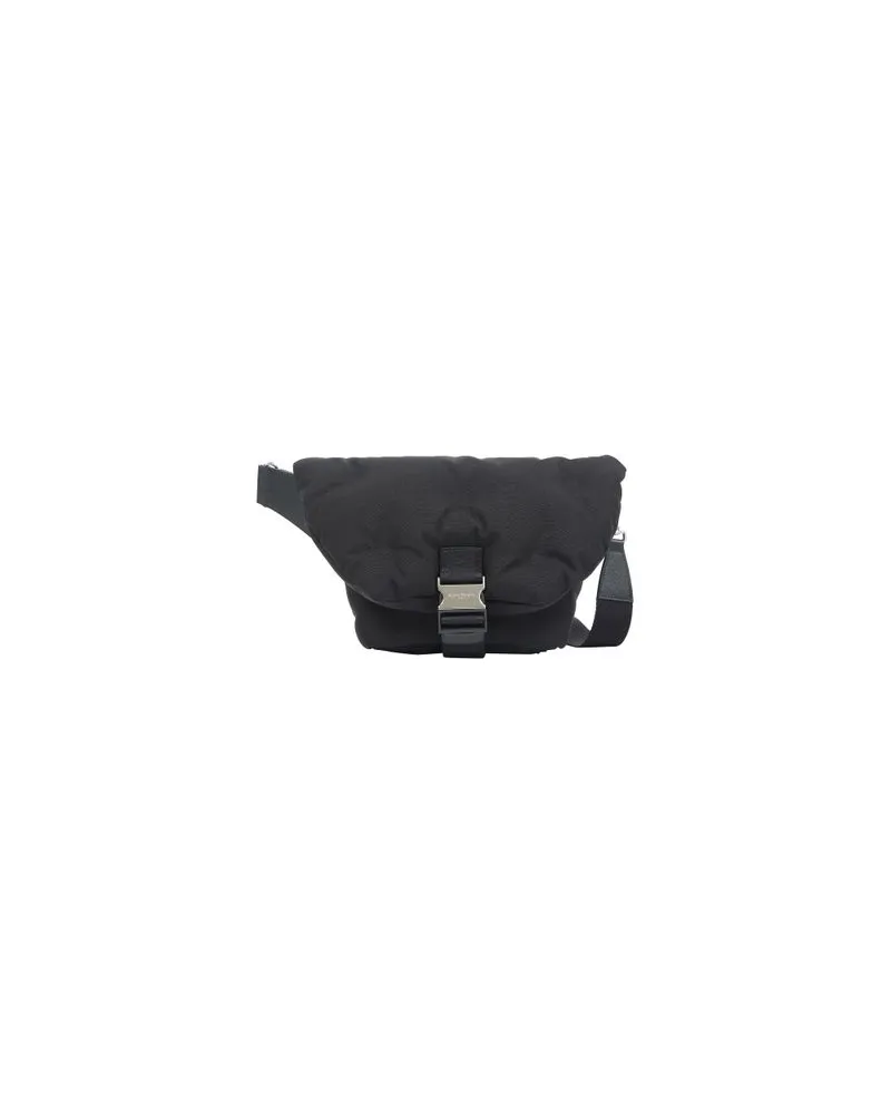 Maison Margiela Kleine Sportliche Glam Slam Kuriertasche Black