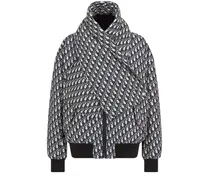 Bomberjacke mit überschlagenem Kragen