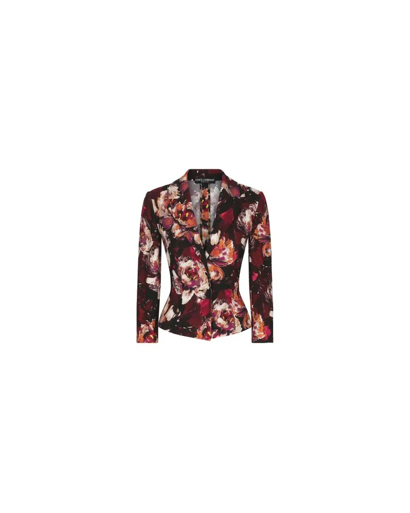 Dolce & Gabbana Kurze Jacke Multicolor