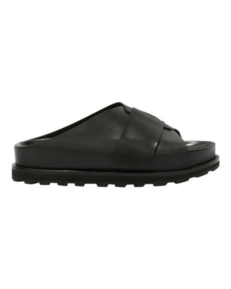 Jil Sander Pantoletten Black