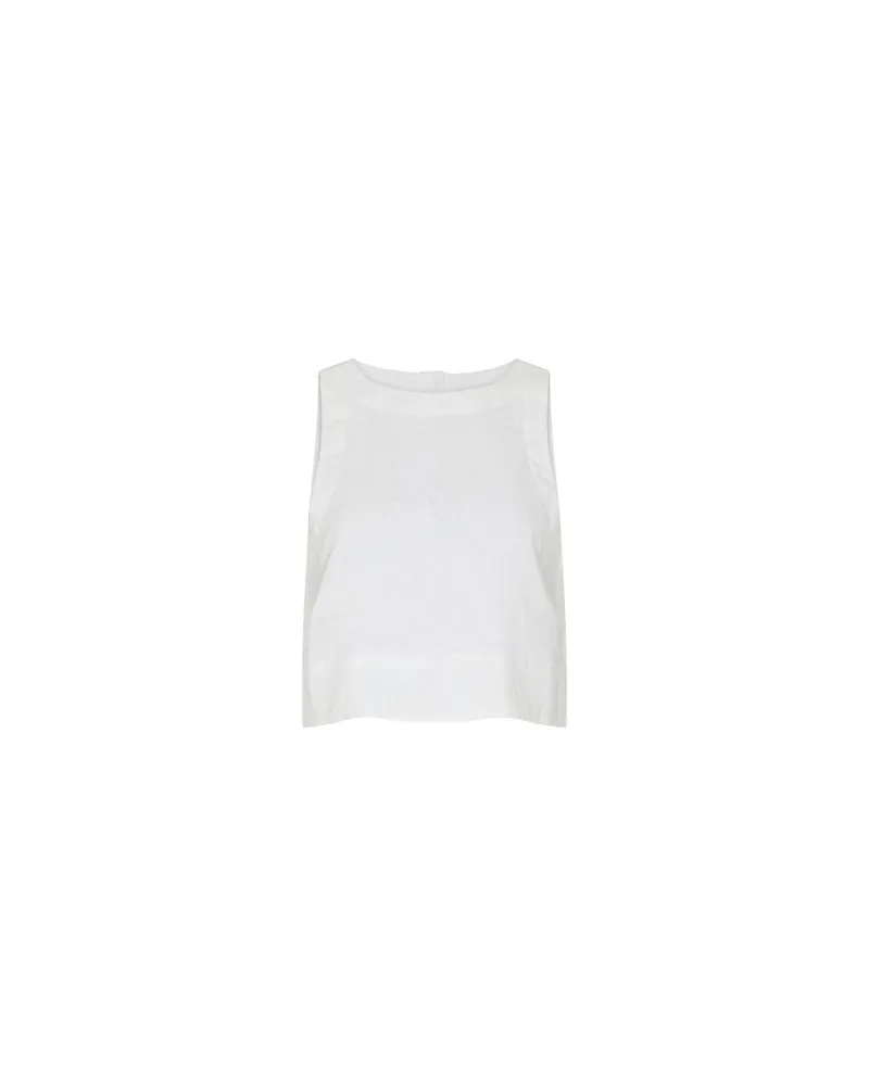 Posse Top Poppy White