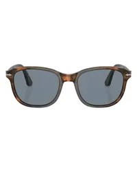 Persol Rechteckige Sonnenbrille Brown