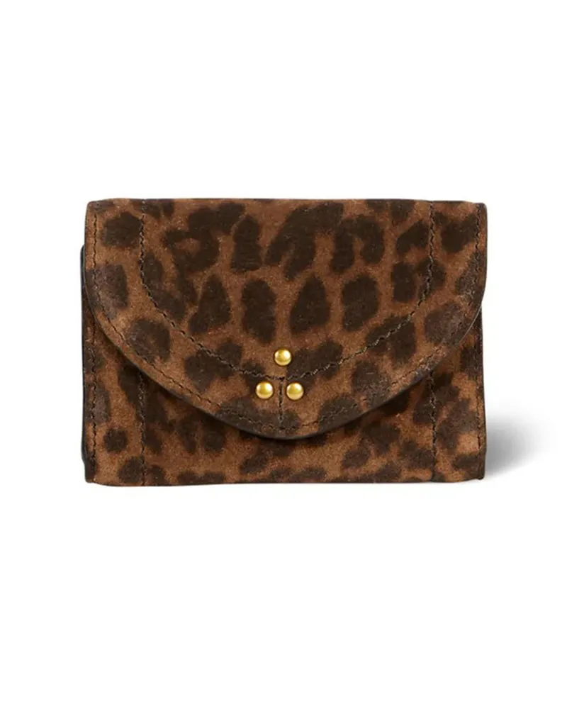 Jérôme Dreyfuss Brieftasche Helmut PM Beige