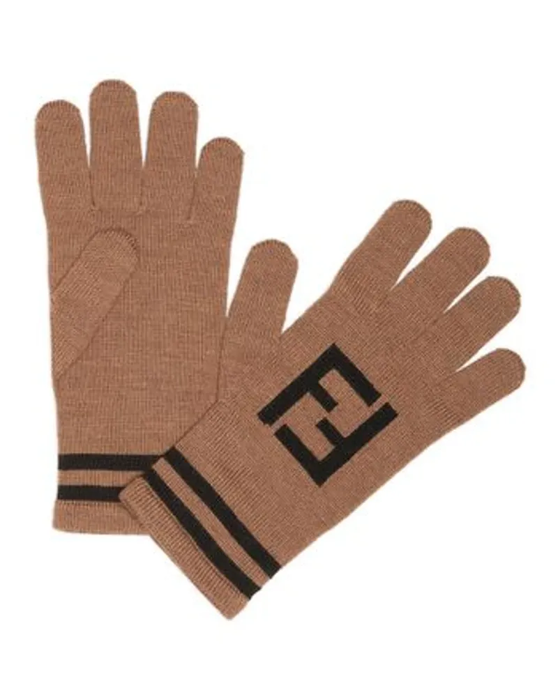 Fendi Handschuhe Brown