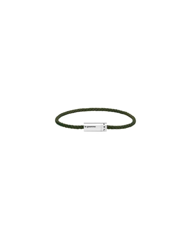 Le Gramme Khaki Nato Kabelarmband Le 7g Green