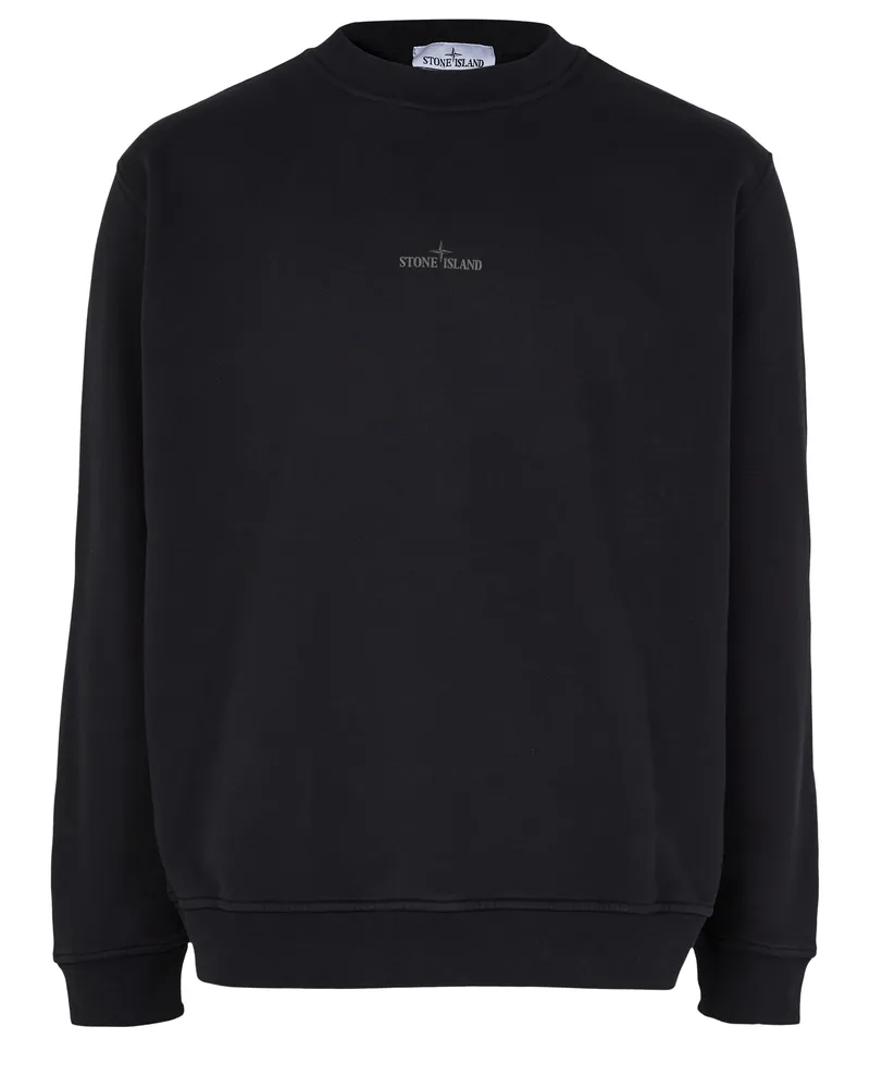 Stone Island Sweatshirt mit Rundhalsausschnitt 