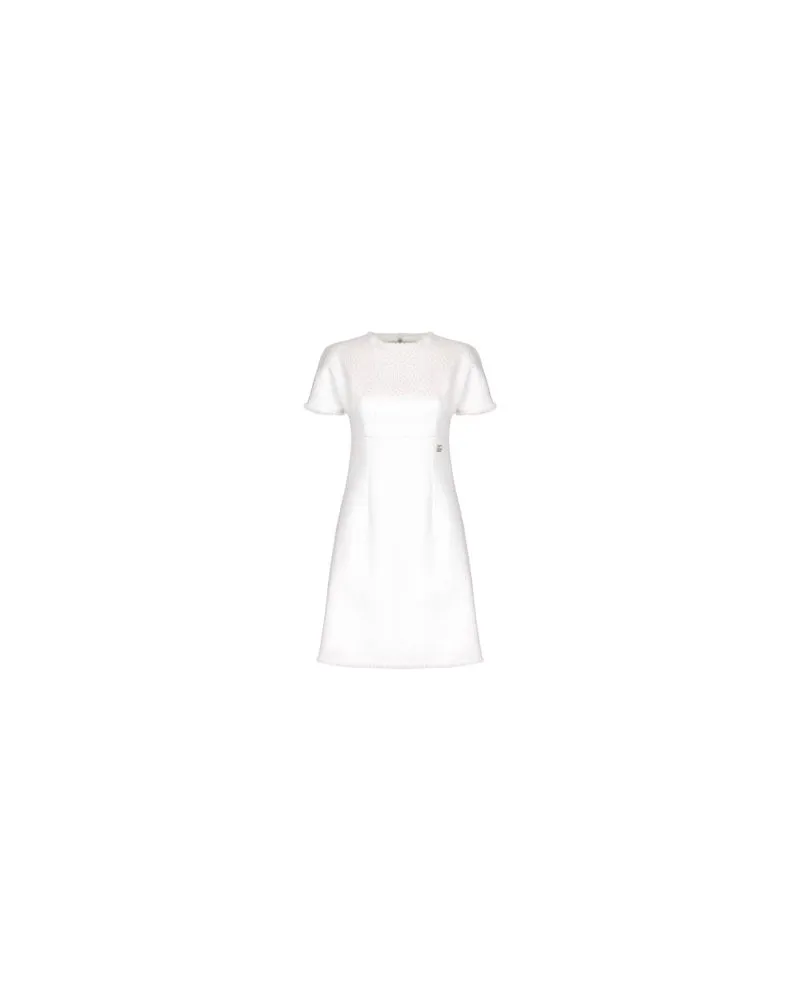 Dolce & Gabbana Midikleid Raschel White