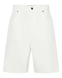 Loulou Studio Denim-Shorts Isu White