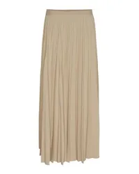 Max Mara Maxi-Faltenrock Maesa – LEISURE Beige