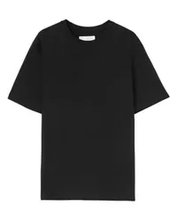 Jil Sander Shirt mit Rundhalsausschnitt Black