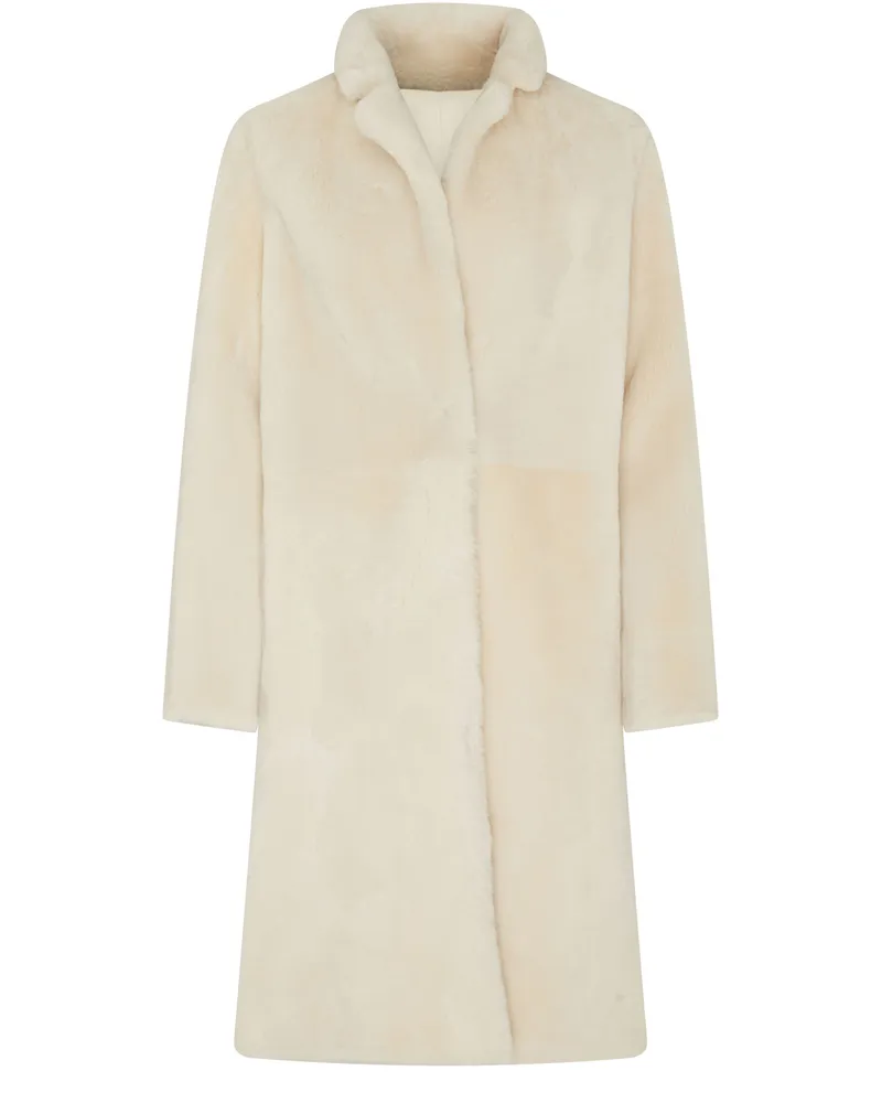 Yves Salomon Wendemantel aus Merino-Lammfell 