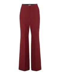 Maison Rabih Kayrouz Ausgestellte Hose Burgundy