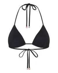 Dolce & Gabbana Triangel-Bikinitop Black