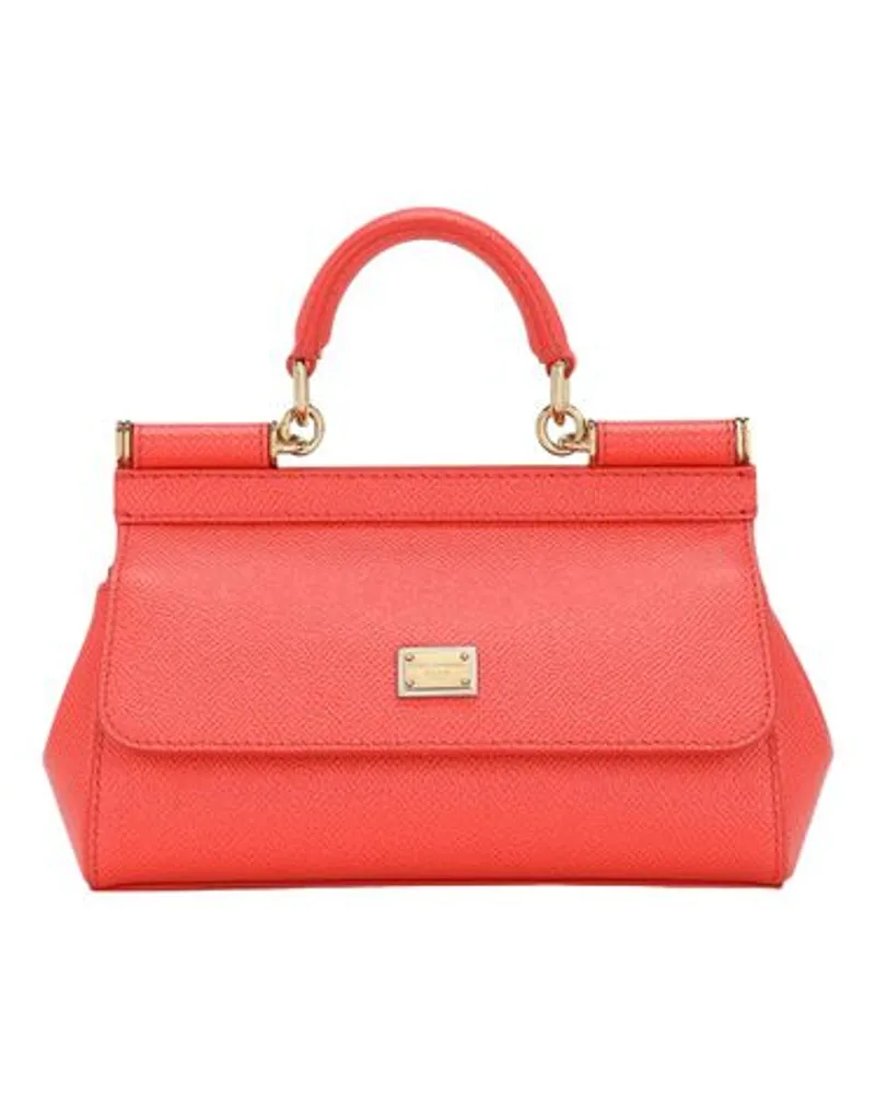 Dolce & Gabbana Kleine Handtasche Sicily Orange