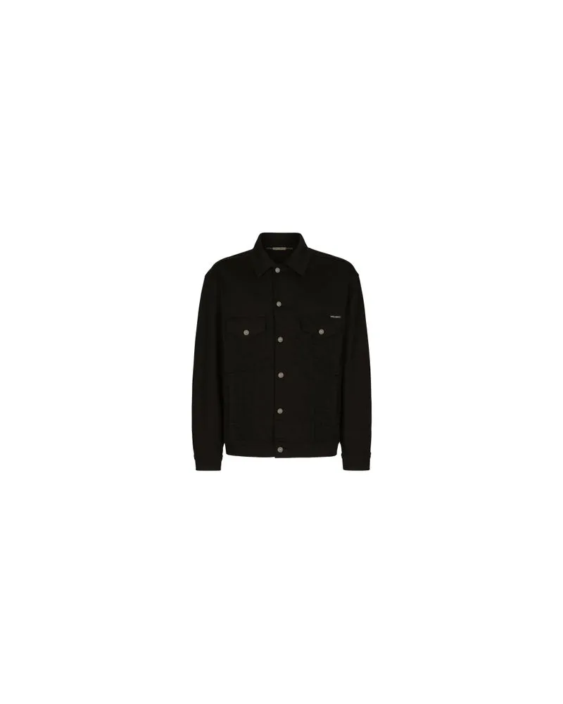 Dolce & Gabbana Stretch-Jacke Multicolor