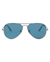 Ray Ban Pilotenbrille RB3689 Pilotenbrille mit Farbverlauf Metallized