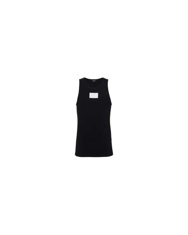 Balmain Tanktop Main Lab Black