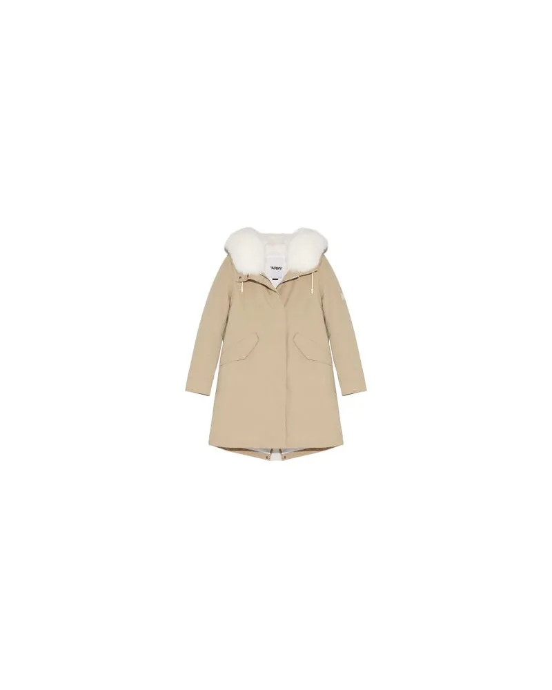 Yves Salomon Parka Beige