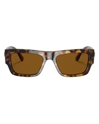 Versace Rechteck-Sonnenbrille VE4421 Brown