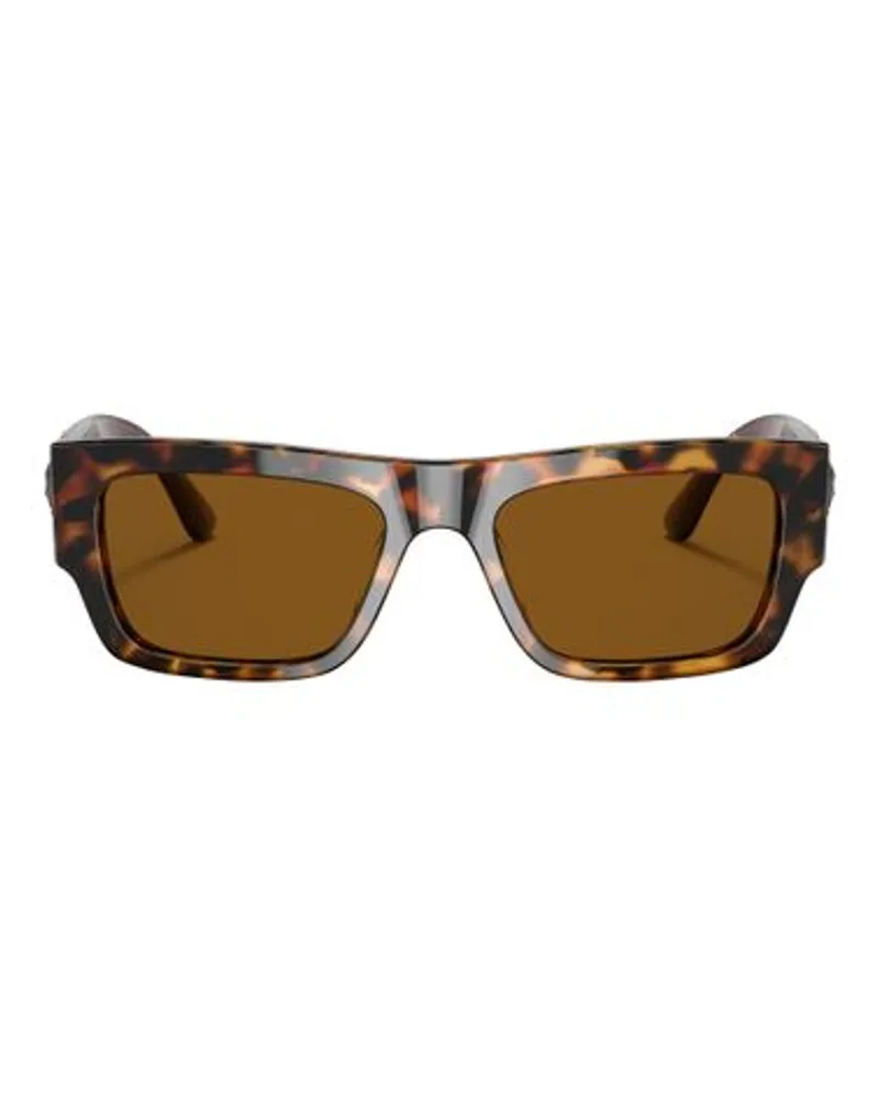 Versace Rechteck-Sonnenbrille VE4421 Brown