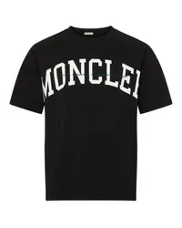 Moncler Kurzärmeliges T-Shirt Black