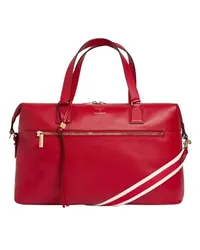 Inès de la Fressange x Le Tanneur – Reisetasche 24h Red