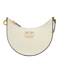 Valentino Garavani Minitasche Hobo Vlogo Signature Off-white