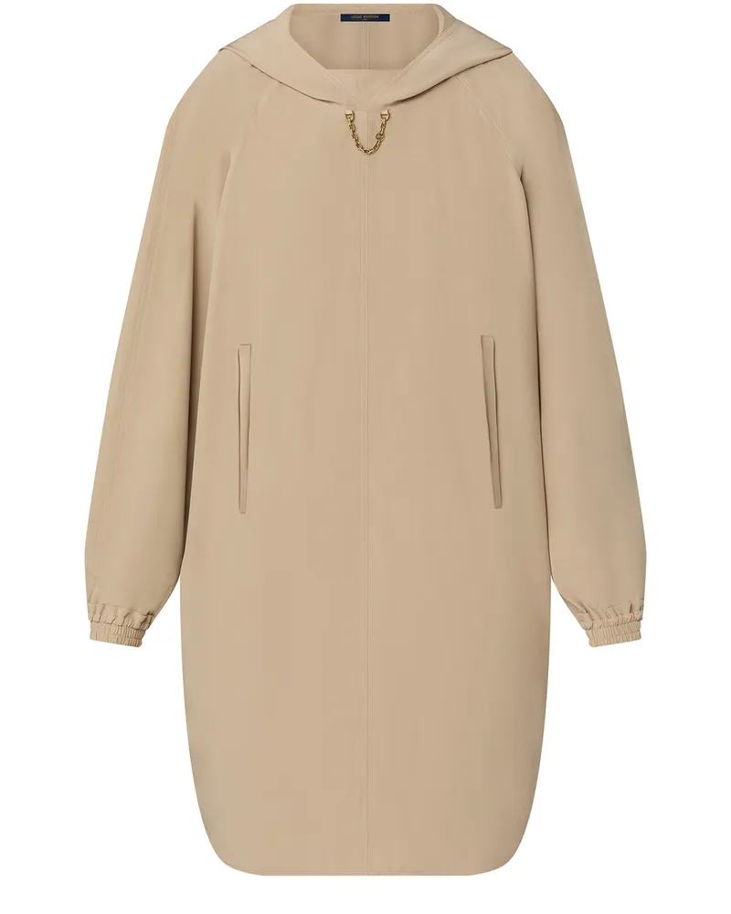 Louis Vuitton Hoodie-Kleid mit Fledermausärmeln 