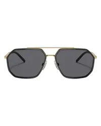 Dolce & Gabbana Pilotenbrille Gold