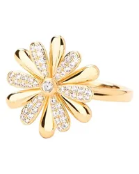 POIRAY Ring Flower Gold