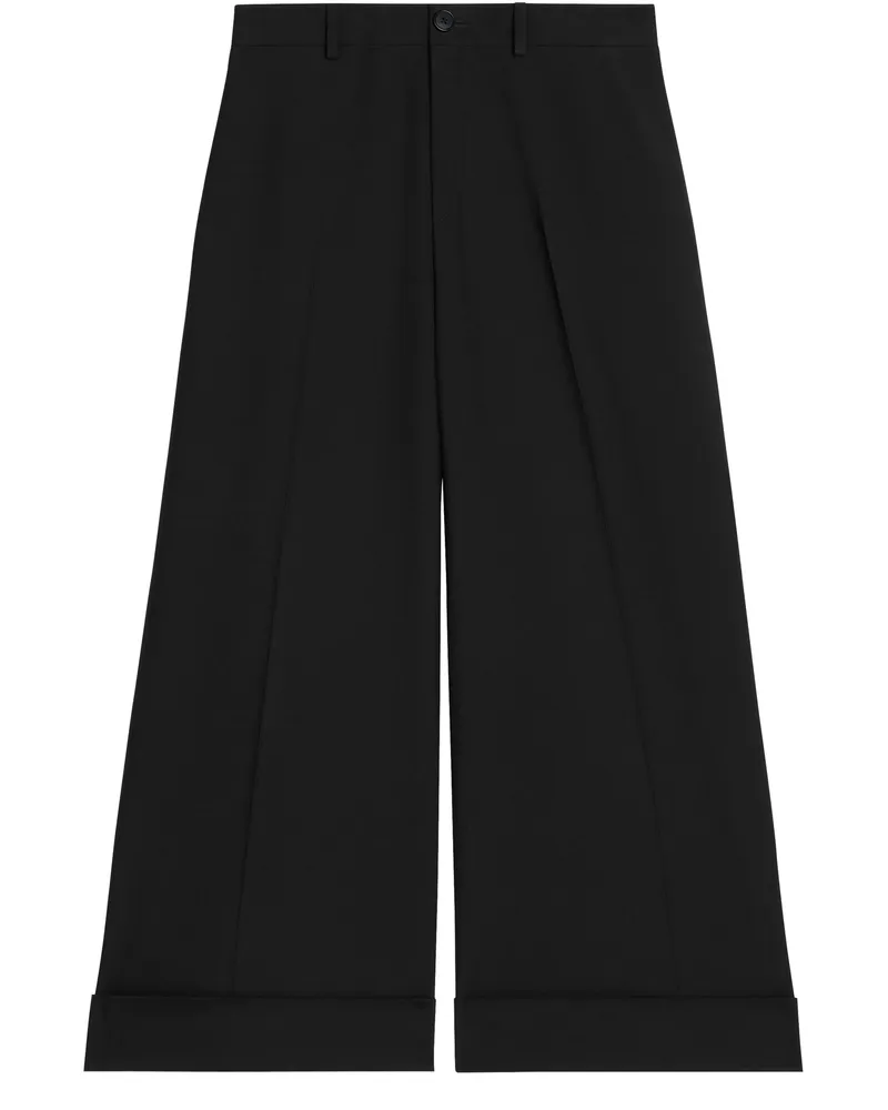 Celine Docks hosen aus wollgabardine 