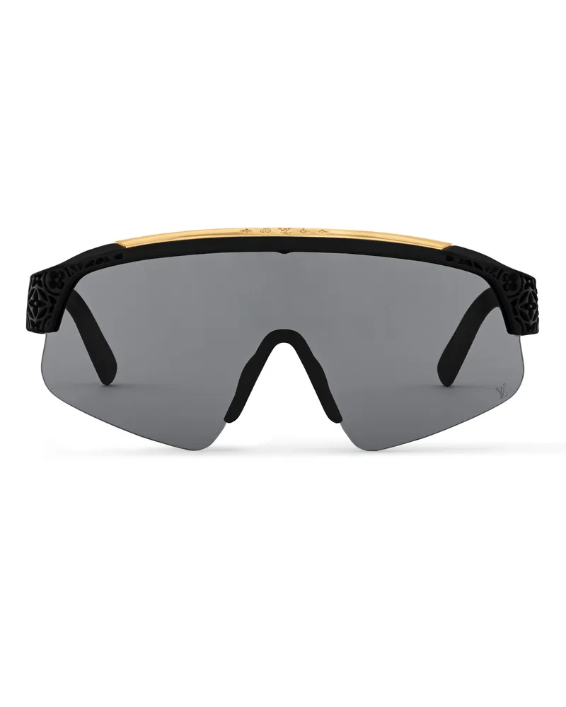 Louis Vuitton LV Wind Mask Sonnenbrille Black