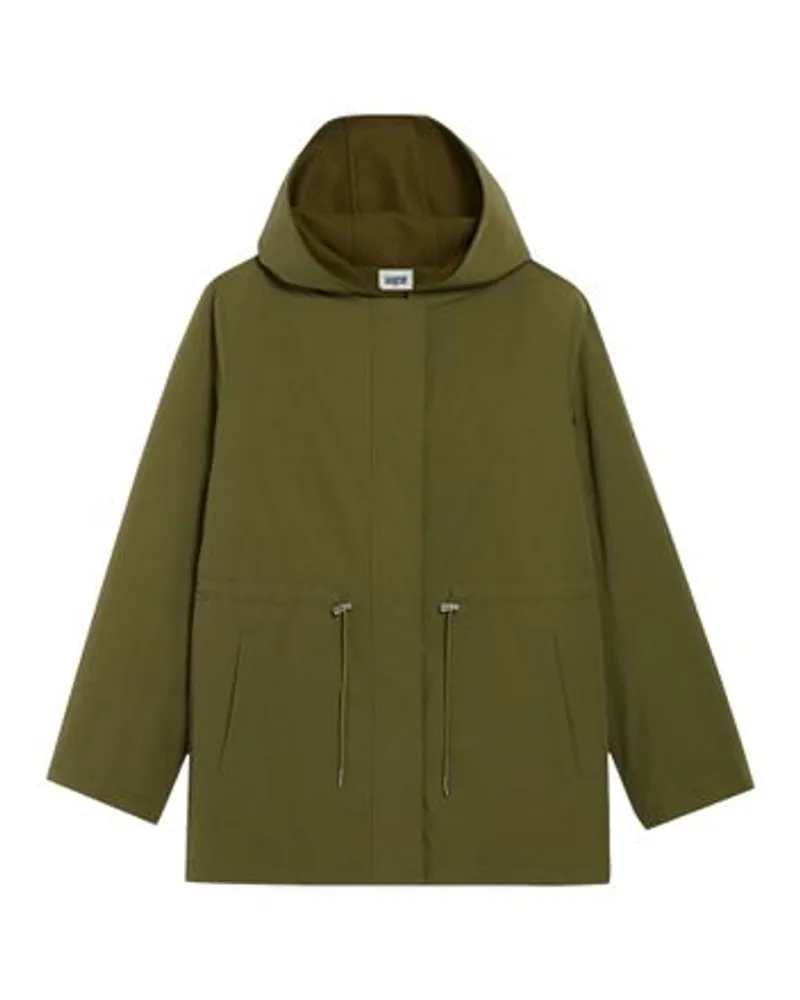 Claudie Pierlot Wendeparka mit Kapuze Green