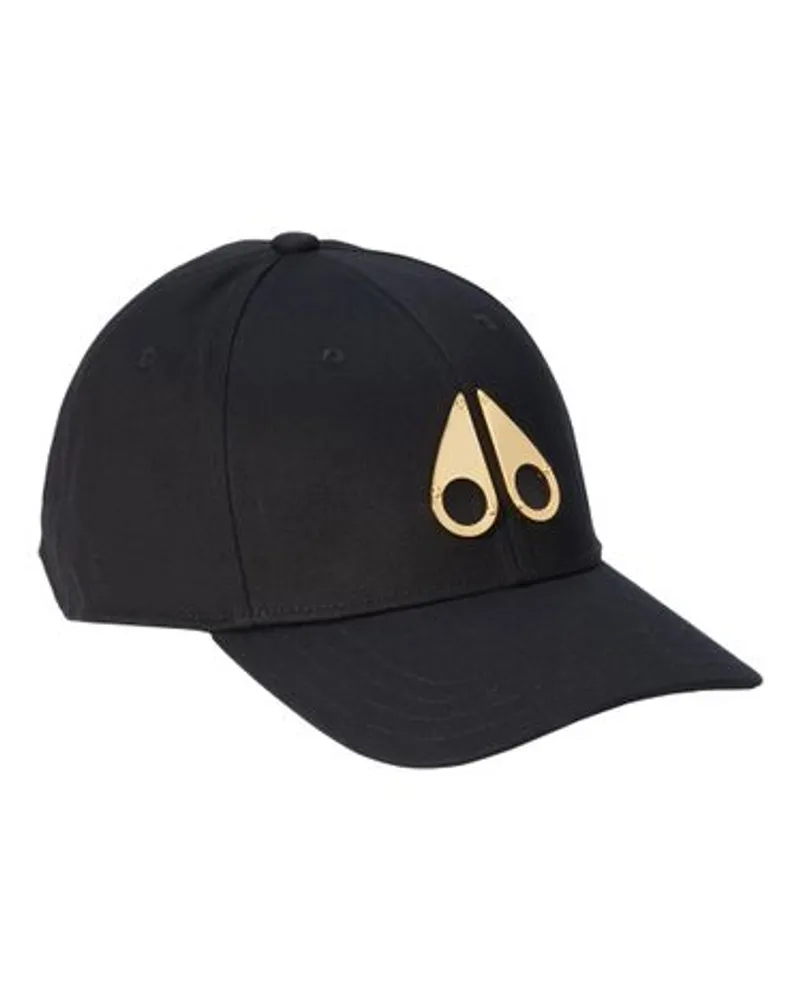 Moose Knuckles Kappe Logo Icon Cap Gold Black