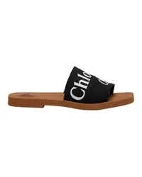 Chloé Mules Woody Black