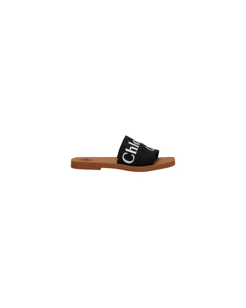 Chloé Mules Woody Black