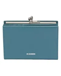 Jil Sander Kleines Portemonnaie Goji Blue