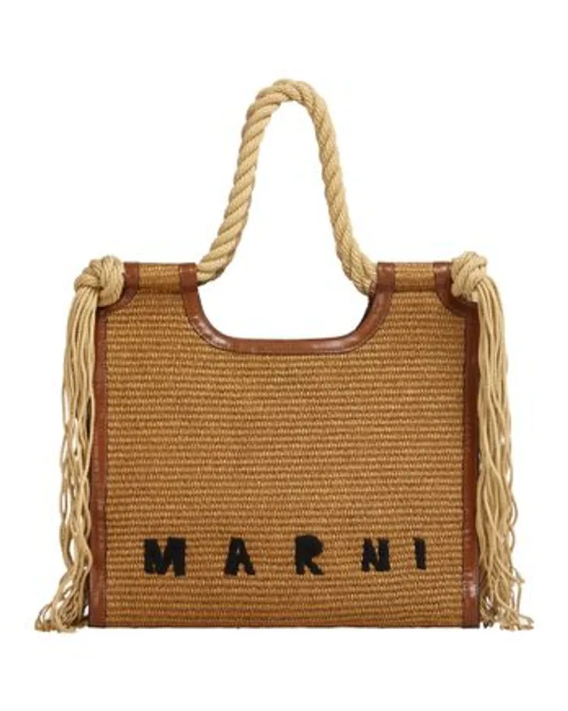 Marni Marcel – mittelgroße Tasche Brown