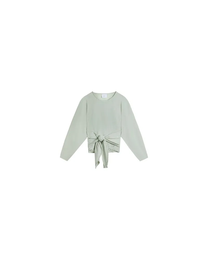 Axel Arigato Sweatshirt mit Knotendetail vorne Drape Green