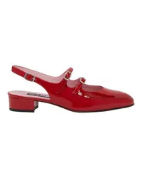 Carel Ballerinas Peche Red