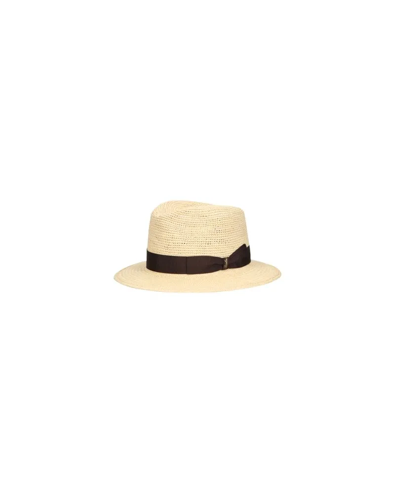 Borsalino Panamahut Semicrochet Country White