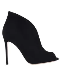 Gianvito Rossi Vamp-Absatzstiefeletten Black