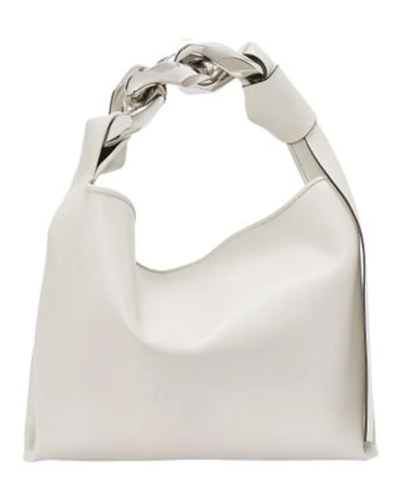 J.W.Anderson Hobo-Tasche mit kurzer Kette White