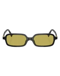 Miu Miu Sonnenbrille Rectangle Black