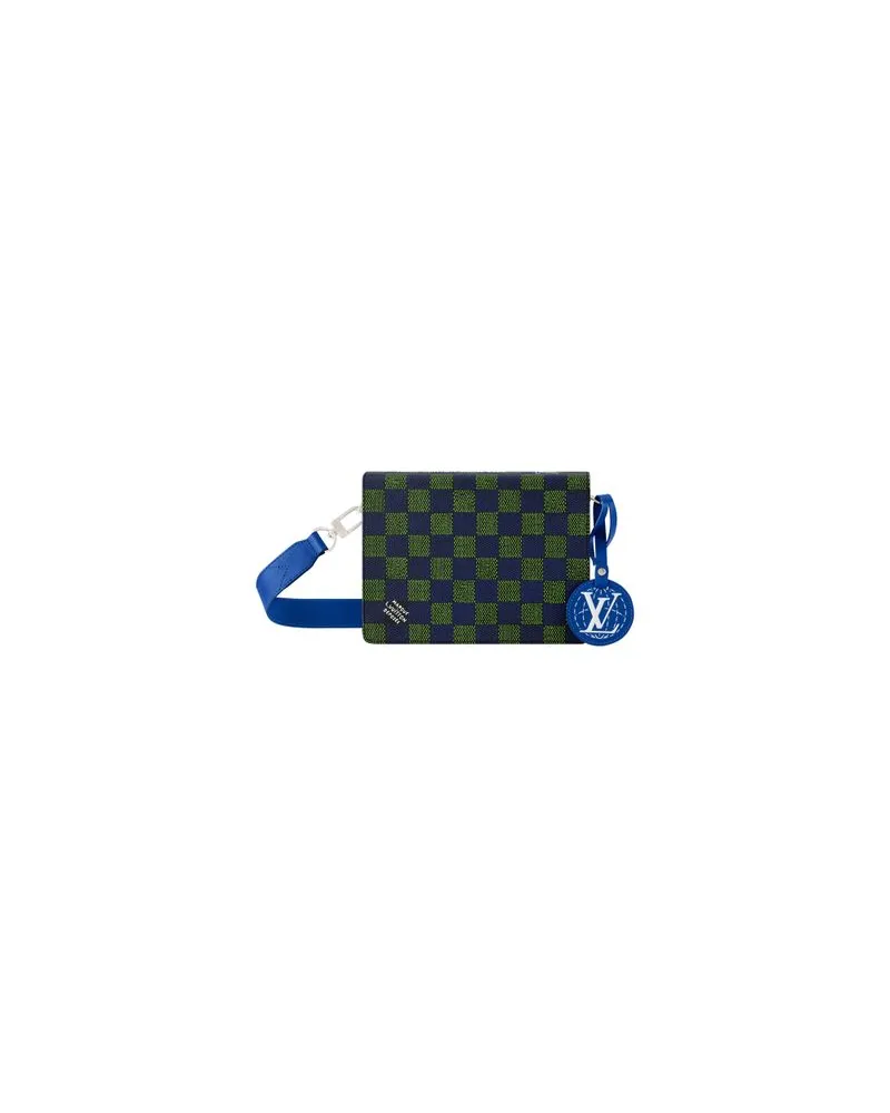 Louis Vuitton Book Messenger Tasche Blue