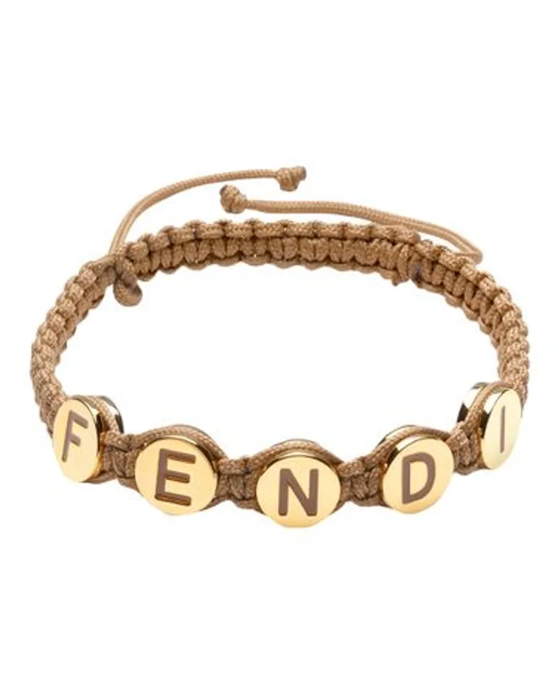 Fendi Armband Fendigraphy Brown